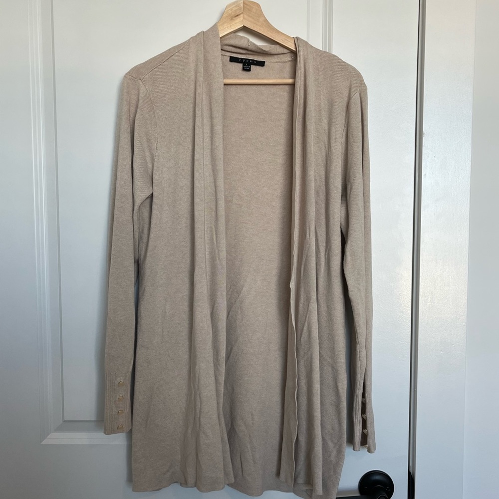 Cyrus Beige Cardigan